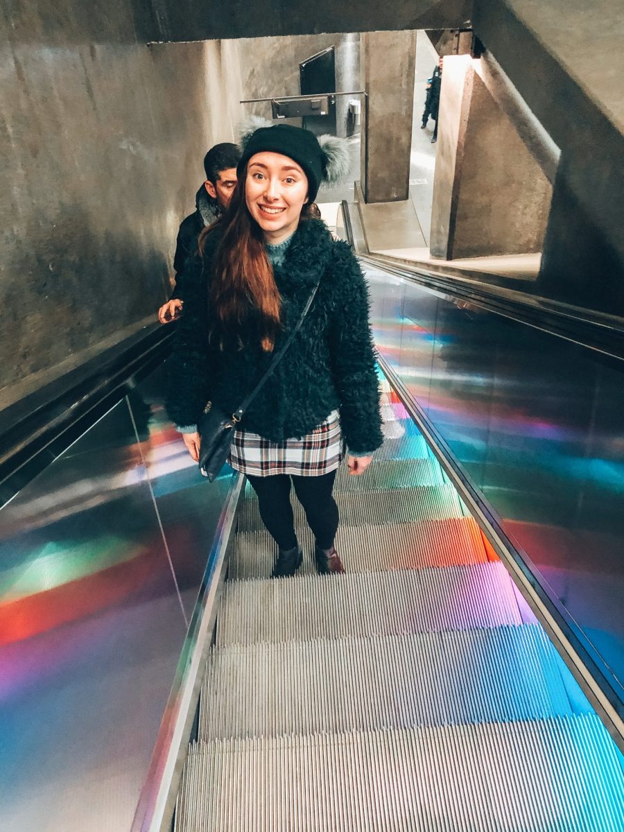 Heather Paterson Rainbow Escalator Stockholm