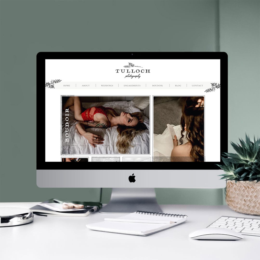 Tulloch Photography Showit Theme