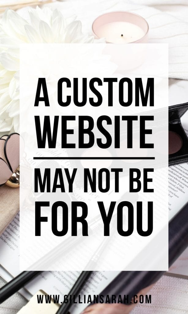 cheap custom website design