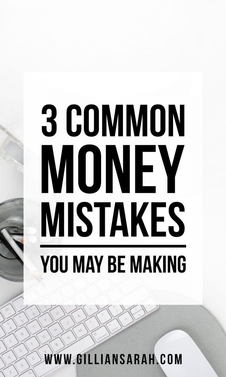 common money mistakes
