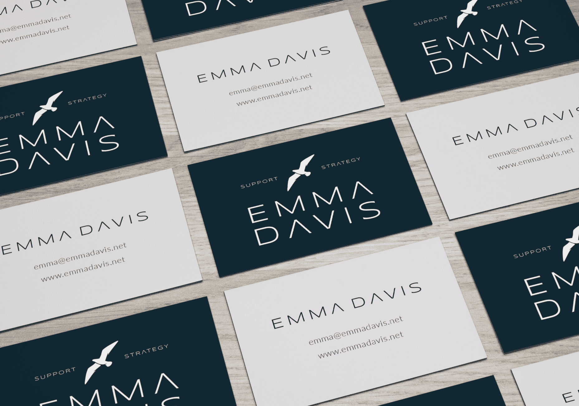 Emma Davis Custom Business Card