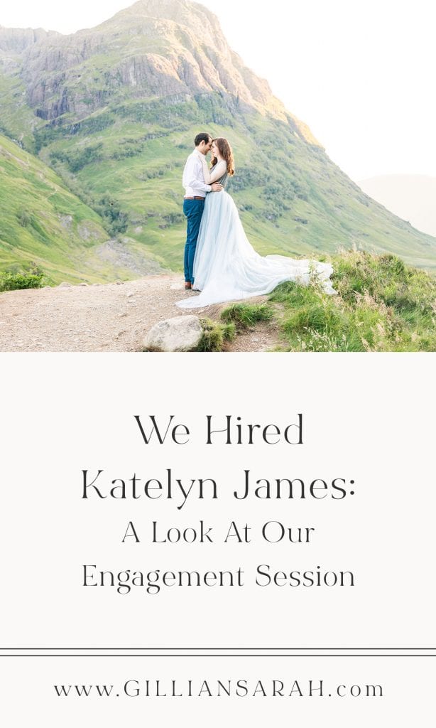 Katelyn James Engagement Photographs Scotland Glencoe