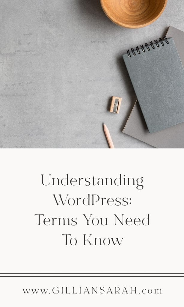 Understanding Wordpress Terms you need to know