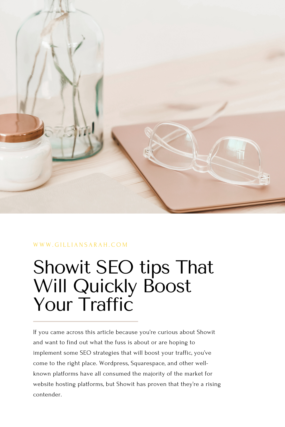 Showit SEO tips That Will Quickly Boost Your Traffic Gillian Sarah