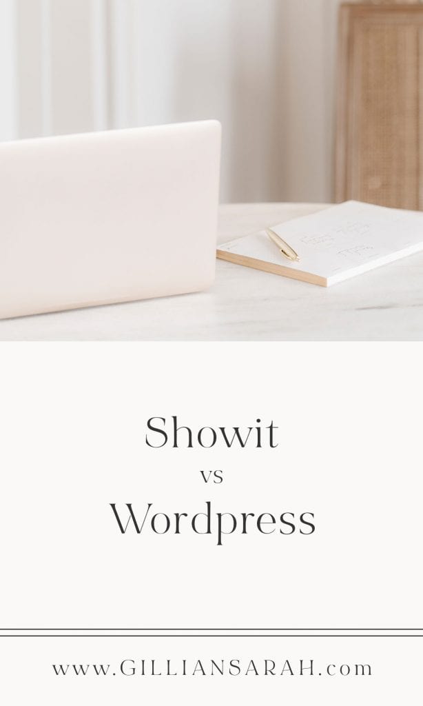 why use Showit