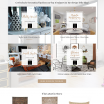 eDesign Tribe Interior Design Website Home Page