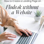 create landing page on flodesk