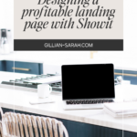 Designing a profitable landing page with Showit
