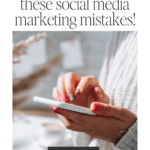 Avoid making these social media marketing mistakes!