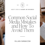 Common Social Media Mistakes and How To Avoid Them