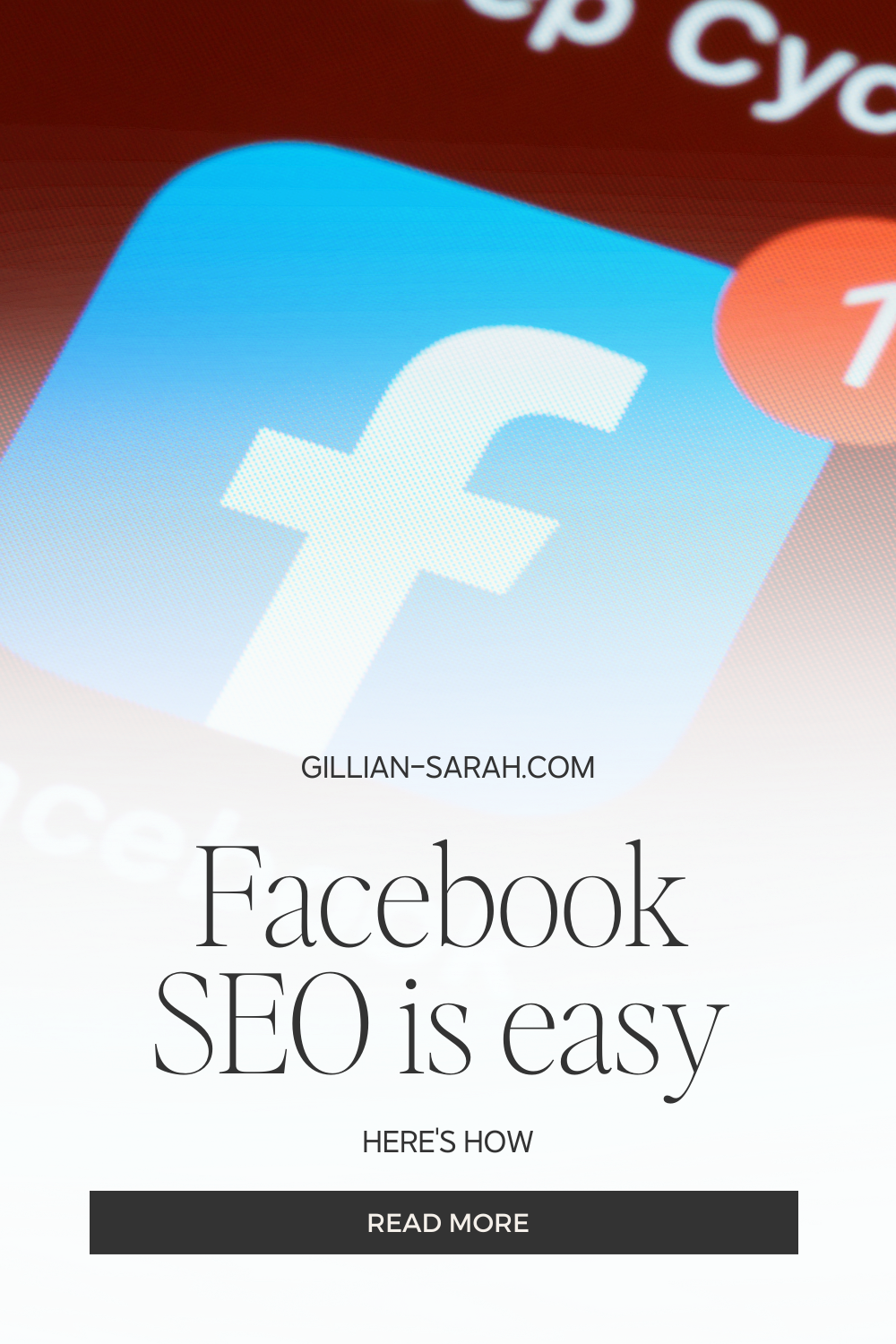 How To Optimize Your Facebook Page’s SEO - Gillian Sarah