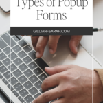 Types of Popup Forms