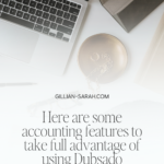 Here are some accounting features to take full advantage of using Dubsado