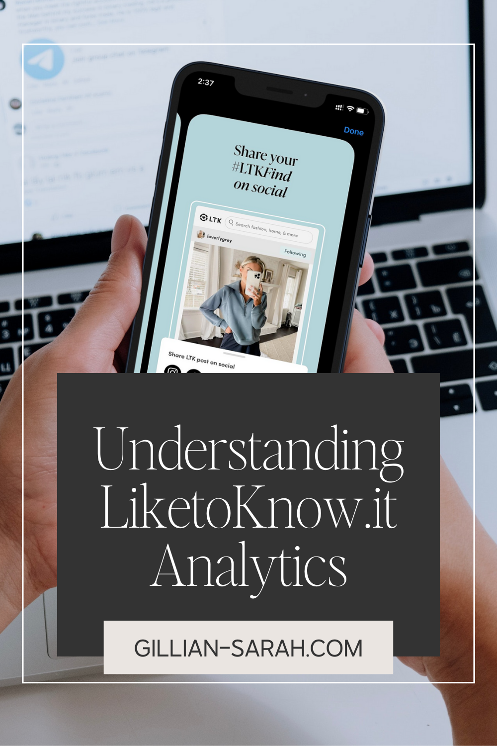 Using LTK to Measure Performance and User Engagements - Gillian Sarah