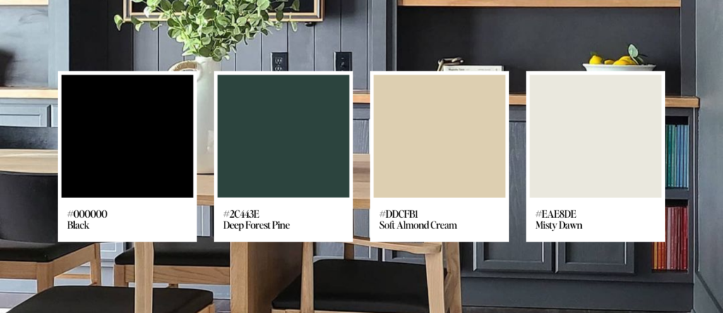 Colour Palette for Simply Aligned Home DIY & Design Blog