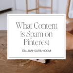 What Content is Spam on Pinterest