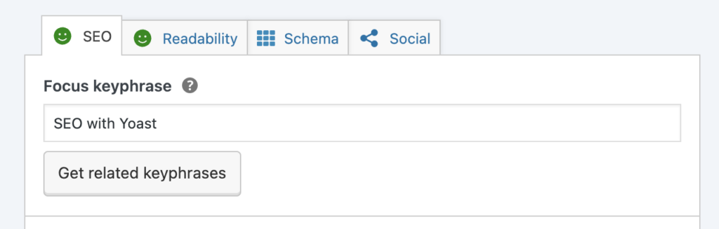 Yoast SEO and readability scores